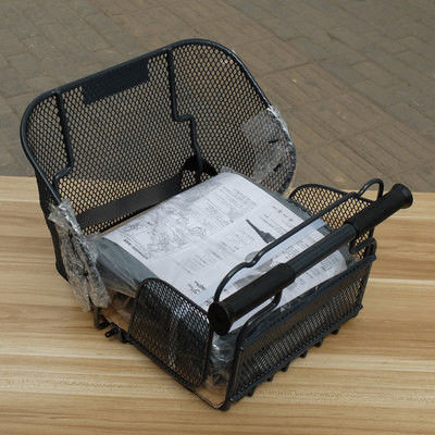 All Seasons Applicable Simple Style Rear Child Bike Seat with Handle and Belt