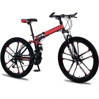 quality  26 Inch Mountain Bike with Carbon Steel Frame and 21 Speed 20" Aluminium Alloy Wheels factory