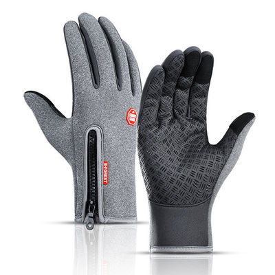 Unisex Touchscreen Winter Cycling Gloves Warm Full Finger Gloves for Bike Skiing Riding