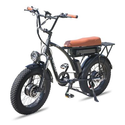 20 inch Fat Tire Electric Bike with 23AH Battery Capacity and 7-Speed Gear in EU Stock