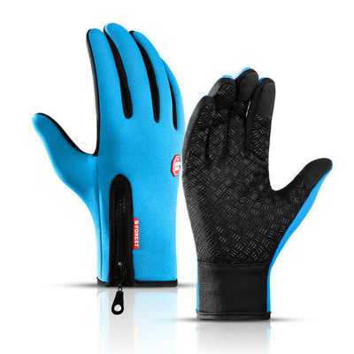 Unisex Touchscreen Winter Cycling Gloves Warm Full Finger Gloves for Bike Skiing Riding