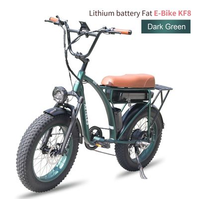 20 inch Fat Tire Electric Bike with 23AH Battery Capacity and 7-Speed Gear in EU Stock
