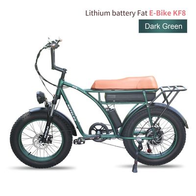 20 inch Fat Tire Electric Bike with 23AH Battery Capacity and 7-Speed Gear in EU Stock