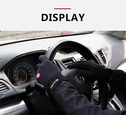 Black Cycling Gloves for Men and Women Full Finger Touch Screen Outdoor Sports Gloves