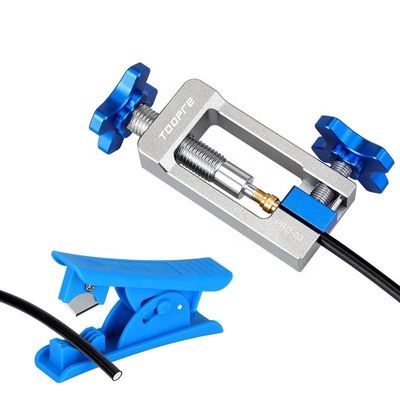 Aluminum Alloy Multifunction Bike Oil Needle Insertion Tool Five-Line Body Truncation