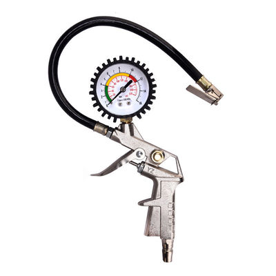 Aluminum Auto Tire Air Inflating Gun Digital Tire Pressure Gauge 200 PSI Max Pressure