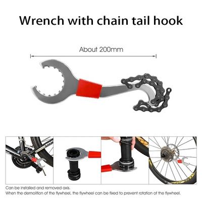 MTB Road Bikes Carbon Steel Bicycle Repair Tool Kits with Accpeted Customized Logo