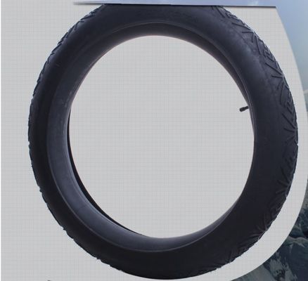 20x4.0 Snow Bike Black Fat Tire Beach Bike Rubber Outer Tires for 12-20inches and 2 kg