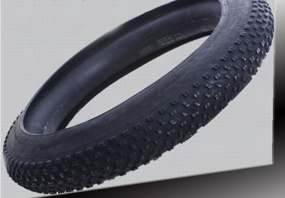20x4.0 Snow Bike Black Fat Tire Beach Bike Rubber Outer Tires for 12-20inches and 2 kg