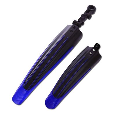 53.2 cm Blue Mountain Bike Mudguards Quick Release Front and Rear Bicycle Mudguards