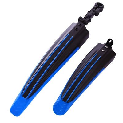53.2 cm Blue Mountain Bike Mudguards Quick Release Front and Rear Bicycle Mudguards