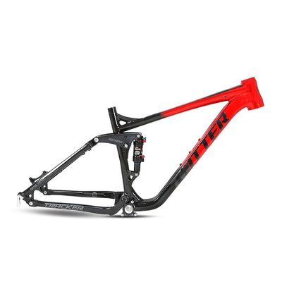 AL7005 Dual Suspension Mountain Bike Frame 120mm Travel for 17 19 Inch Downhill Bikes