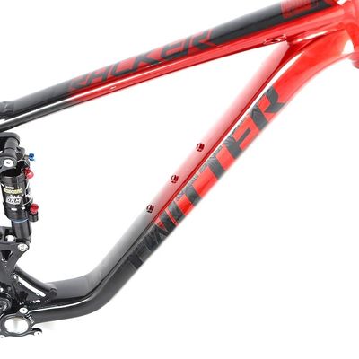 AL7005 Dual Suspension Mountain Bike Frame 120mm Travel for 17 19 Inch Downhill Bikes