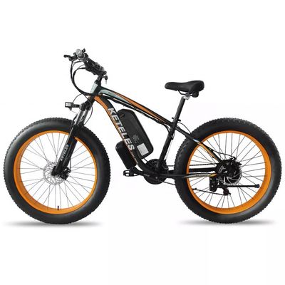1000W Motor 18AH Battery 26&quot; Fat Tire Electric Bike Range per Power 31 60 km EU Stock