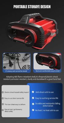 -Chic Design Foxsur 12V 24V 25A Smart Battery Charger for Car Truck Plug Convenient Repair