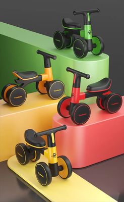 Max Speed ＞3.6km/h Height Adjustable Balance Bike for Kids Outdoor Foldable Handlebar