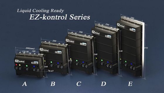 48V 27 Speed Brushless DC Controller with Bluetooth for 3KW-20KW Electric Hybrid Bikes