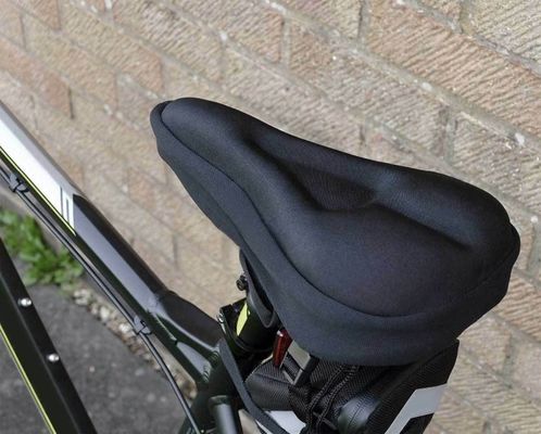 Breathable Silicone Bicycle Saddle Seat Soft Gel Pad Cushion Cover for Mountain Bike