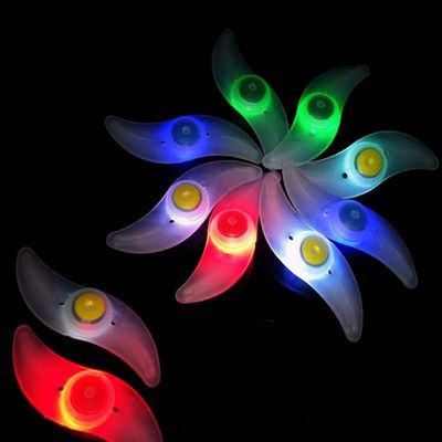 1 x Button Battery Powered JWA Silicone Bike Light Frame for Colorful and Fun Cycling