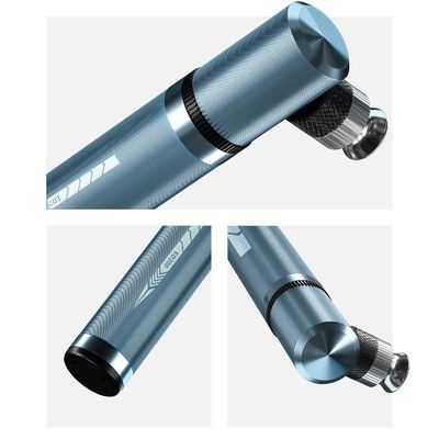 14.5*7.2*4.1cm Mini Universal Aluminum Alloy Bike Pump with AV FV and Schrader Valve
