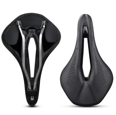 Lightweight MTB/Road Bicycles Saddle for All Seasons Front Seat Mat Black