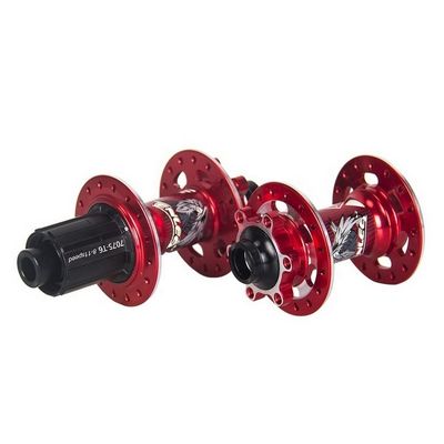 Six-nail Disc Brake 32 Holes Thru Axle QR Bicycle Hub Set for Quick and Easy Release