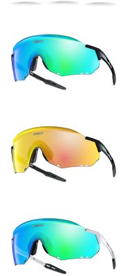 Print Customer's Logo Unisex Customizable Riml Cycling Glasses Color-Changing Goggles