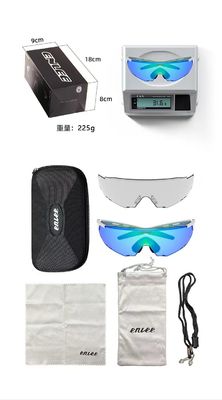 Print Customer's Logo Unisex Customizable Riml Cycling Glasses Color-Changing Goggles