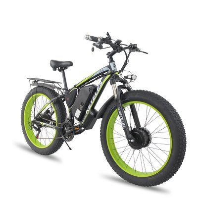 High Power 17.5AH Battery Electric Bike with Front Hub Motor and Aluminum Alloy Frame