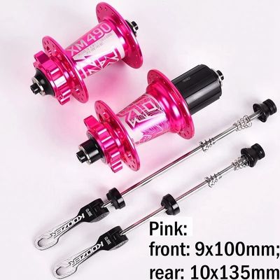 2021 Koozer XM490PRO 4 Bearing MTB Mountain Bike Hub Rear 12x142mm Thru 32 Holes Disc Brake Bicycle