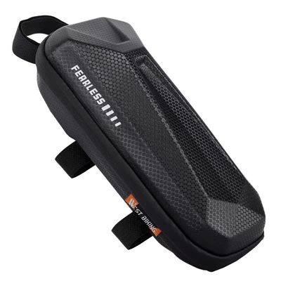 WEST BIKING 1-1.5L Bicycle Bag Waterproof EVA Hard Shell and 145g for Road Bike Frame