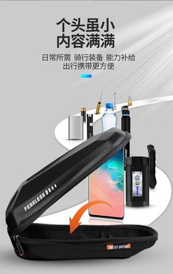 WEST BIKING 1-1.5L Bicycle Bag Waterproof EVA Hard Shell and 145g for Road Bike Frame