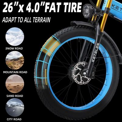 SHIMANO Front Derailleur 26-Inch Electric City Bike with Removable Lithium Battery