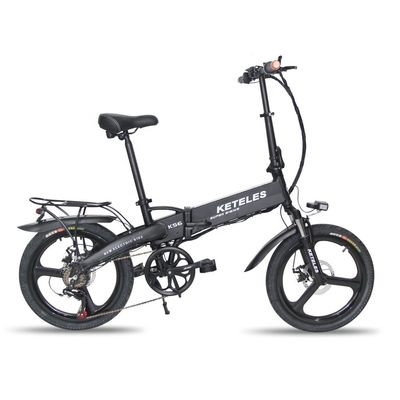48V 350W 10AH Electric Bike with 20 Inch Folding Frame and 31-60km Range per Power