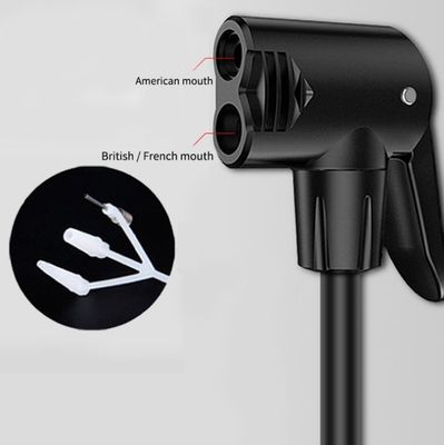 Steel Engineering Plastic Foot Pump for Bicycle Motor Car High Pressure Portable Pump