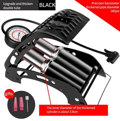 Steel Engineering Plastic Foot Pump for Bicycle Motor Car High Pressure Portable Pump