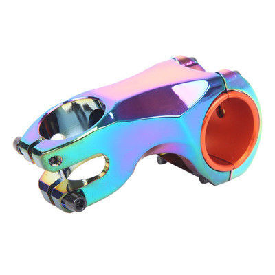 Red 2021 MTB Colorful Stem Alloy 31.8/35*70mm 17 degree for XC AM Road Bike Handlebar