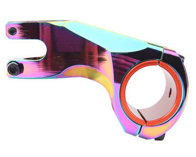 Red 2021 MTB Colorful Stem Alloy 31.8/35*70mm 17 degree for XC AM Road Bike Handlebar