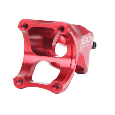 Red 2021 MTB Colorful Stem Alloy 31.8/35*70mm 17 degree for XC AM Road Bike Handlebar