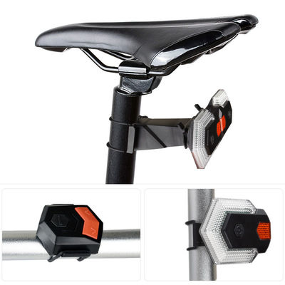 Wireless Remote Control LED Direction Indicator Cycling Warning Light for Commuters