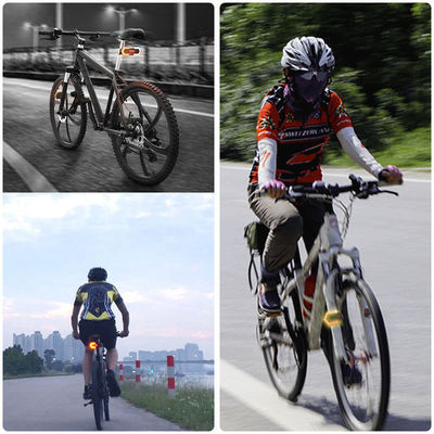 Wireless Remote Control LED Direction Indicator Cycling Warning Light for Commuters