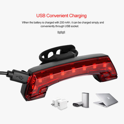 Stay Safe on Your Bike with Intelligent USB Rear Light and Wireless Remote Control