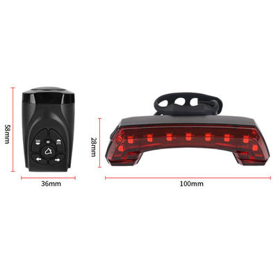 Stay Safe on Your Bike with Intelligent USB Rear Light and Wireless Remote Control
