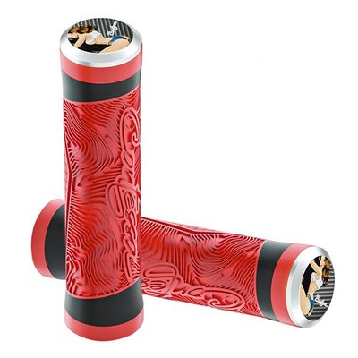 130mm * 30mm ENLEE Silica Gel Bicycle Handle Bar Grips Suitable for Off-Road Bicycles