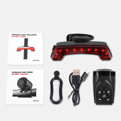 Stay Safe on Your Bike with Intelligent USB Rear Light and Wireless Remote Control