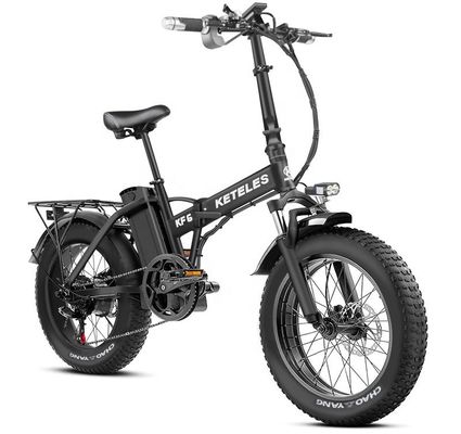 2024 Direct 20x4.0 Inch Fat Tire Folding E-Bike 1000W with 7 Speed Gears Rear Hub Motor