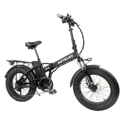 2024 Direct 20x4.0 Inch Fat Tire Folding E-Bike 1000W with 7 Speed Gears Rear Hub Motor
