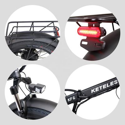2024 Direct 20x4.0 Inch Fat Tire Folding E-Bike 1000W with 7 Speed Gears Rear Hub Motor