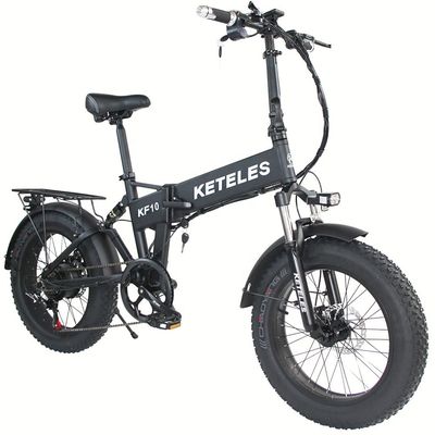 All-Terrain 1000W 13AH Electric Bike with 20x4.0 Inch Fat Tire and Fast Charging Time