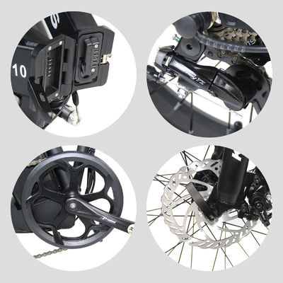 All-Terrain 1000W 13AH Electric Bike with 20x4.0 Inch Fat Tire and Fast Charging Time